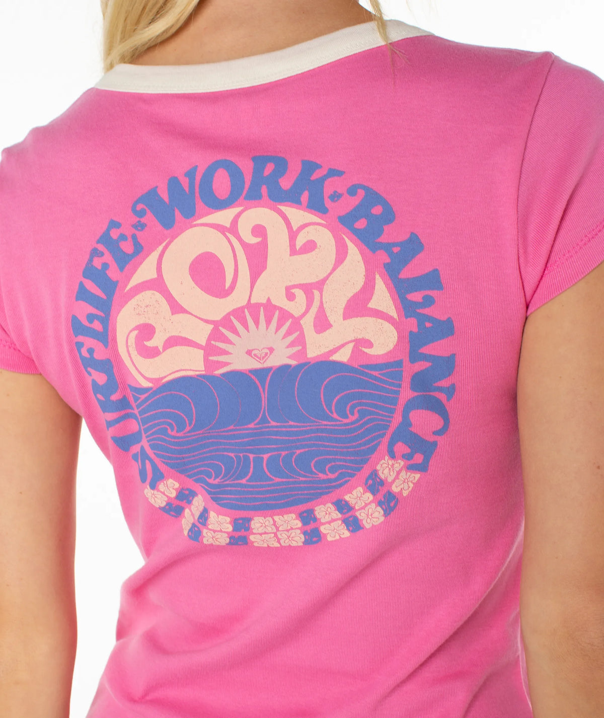 Shocking Pink Surf Life