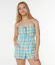 Tibetan Stone Pucker Up Plaid