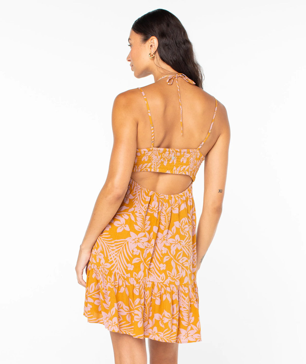 Buckthorn Brown Frangipani Floral