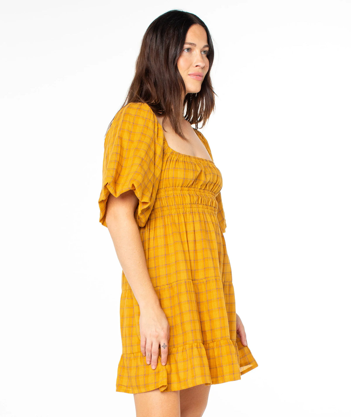 Buckthorn Brown Mini Zephyr Plaid
