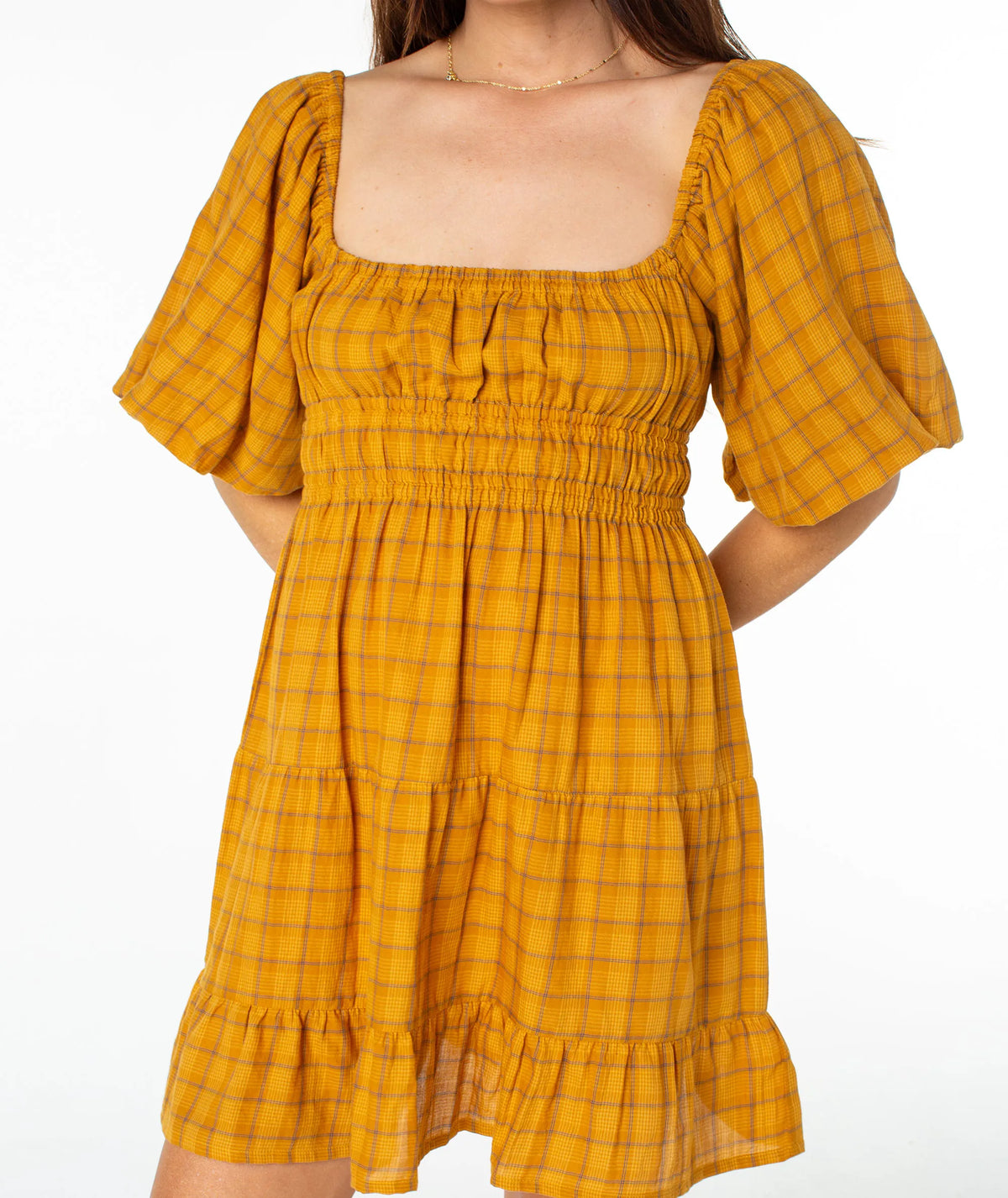 Buckthorn Brown Mini Zephyr Plaid