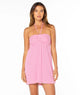 Shocking Pink Jail Bird Horizontal Stripe