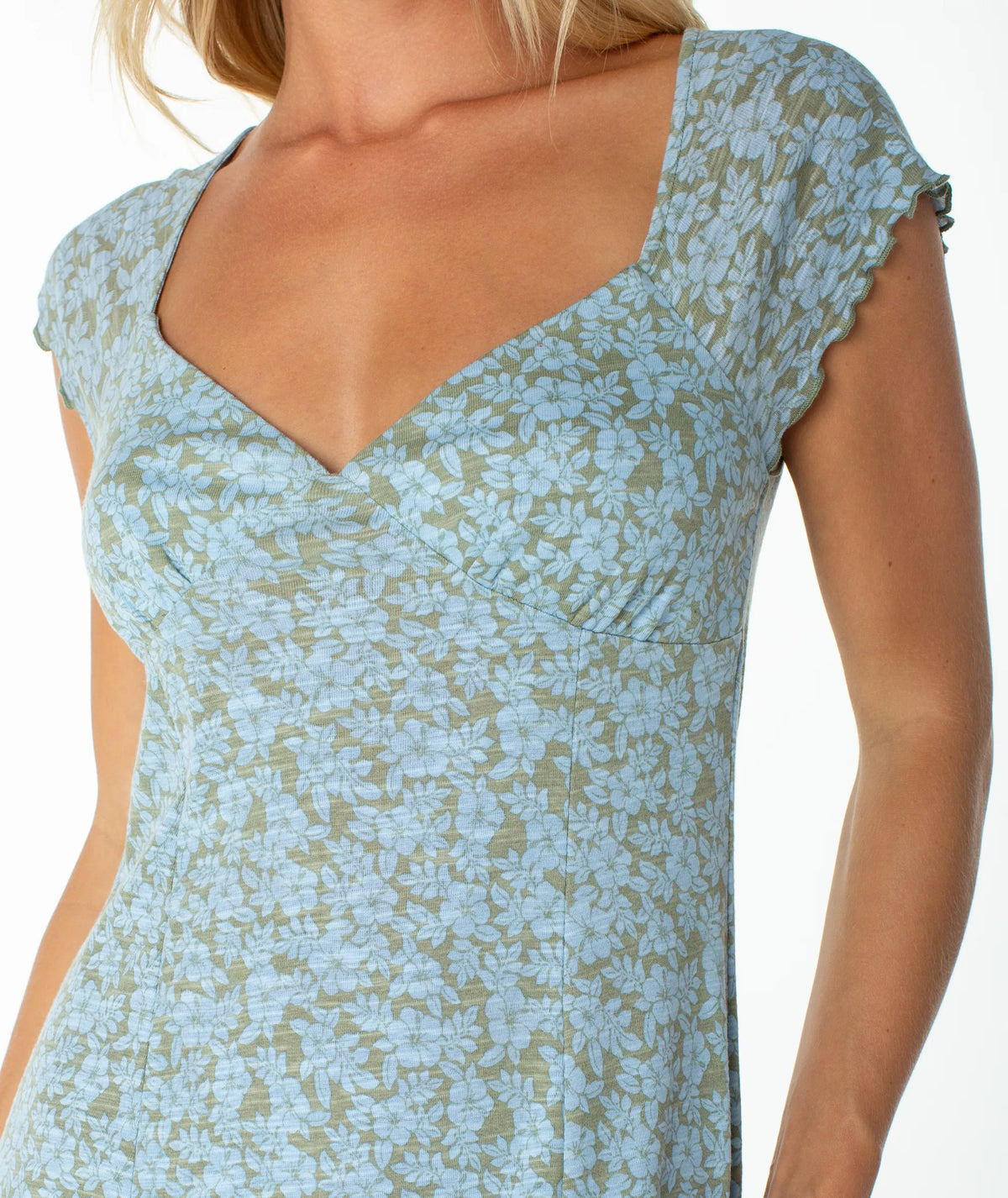 Oil Green Solar Floral
