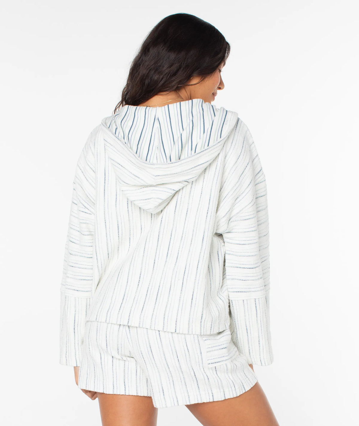 Cloud Dancer Sea Crest Blue Stripe