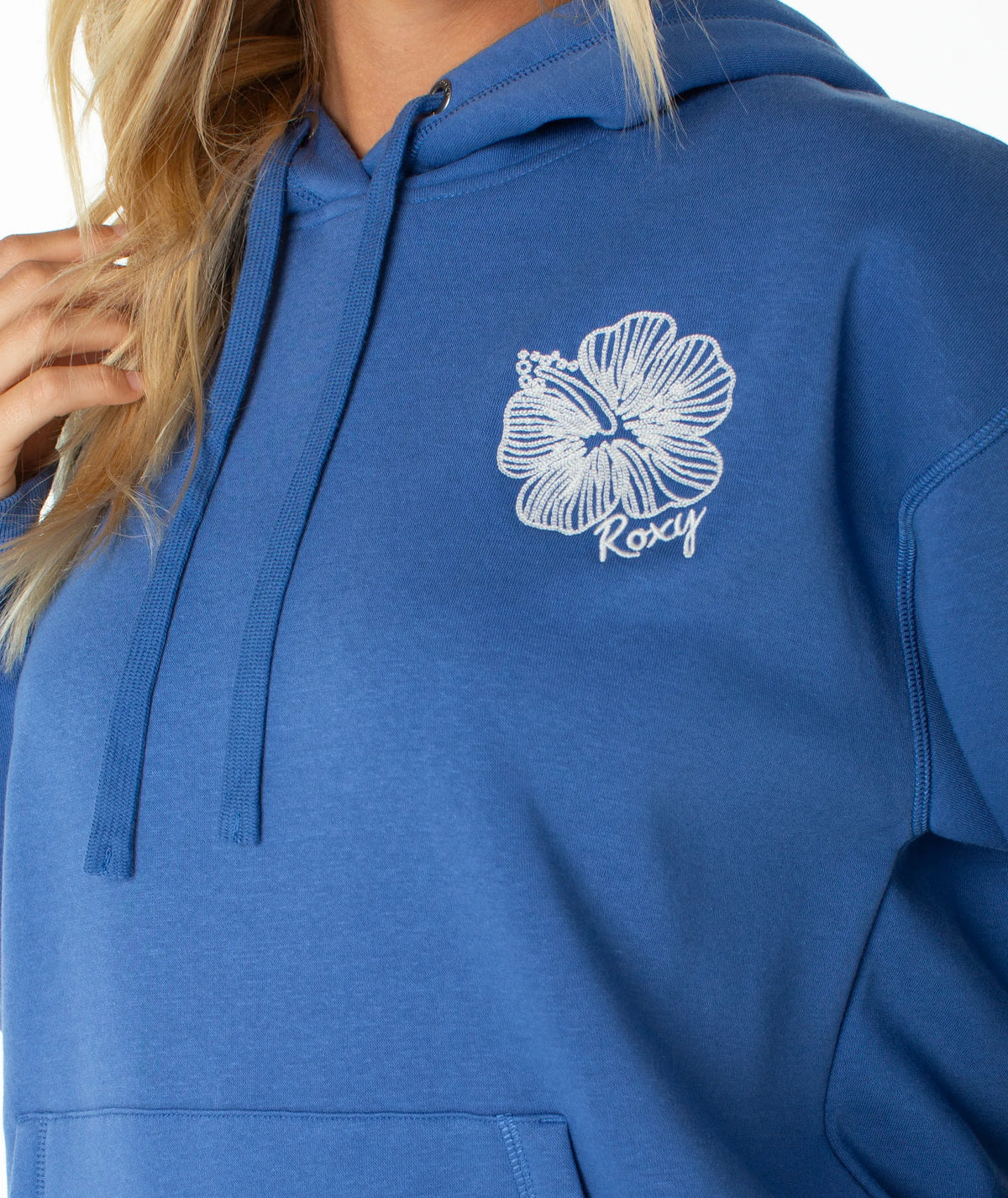 Dutch Blue Stitched Hibiscus