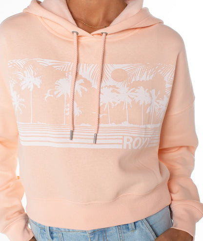 Tropical Peach Windy Palm