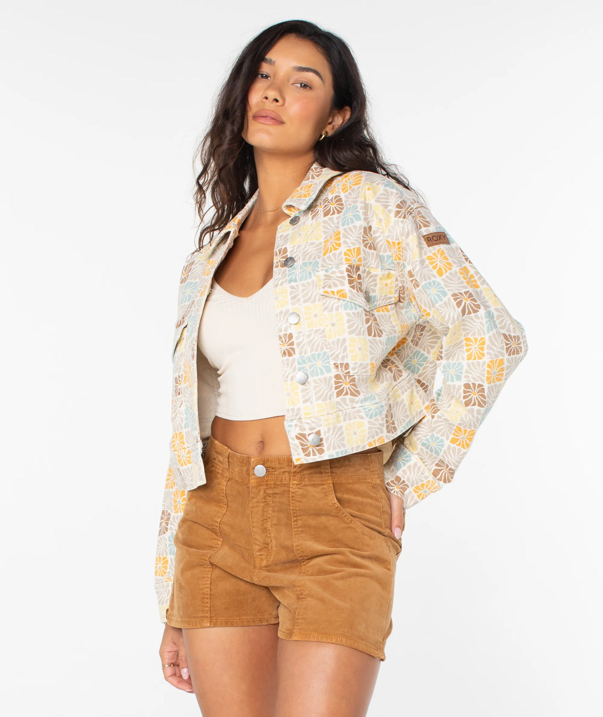 Golden Haze Vintage Geo Floral