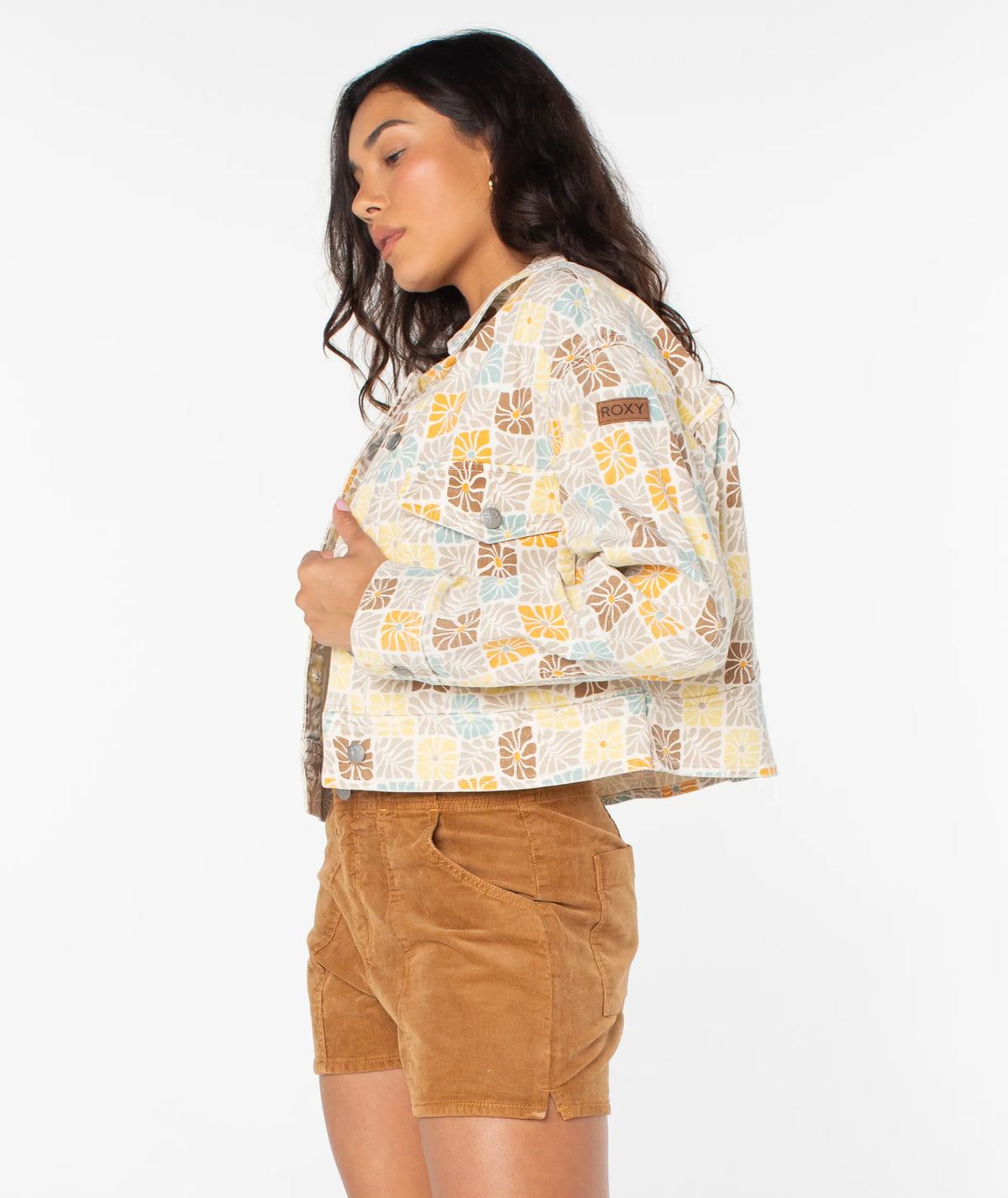 Golden Haze Vintage Geo Floral