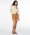 Golden Haze Vintage Geo Floral