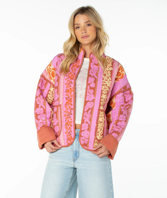 Fuchsia Pink Lanai Stripe