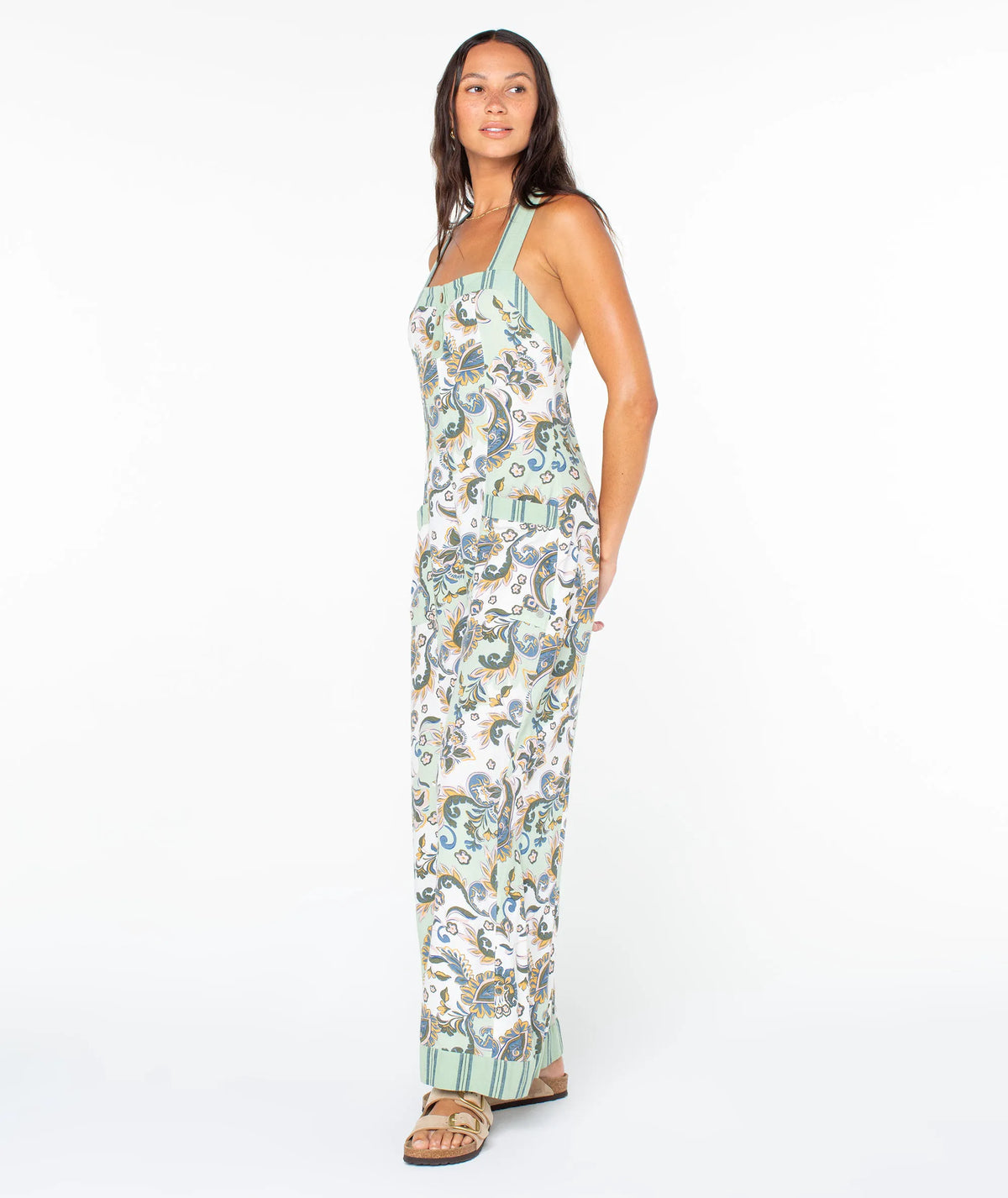 Captains Blue Panama Paisley