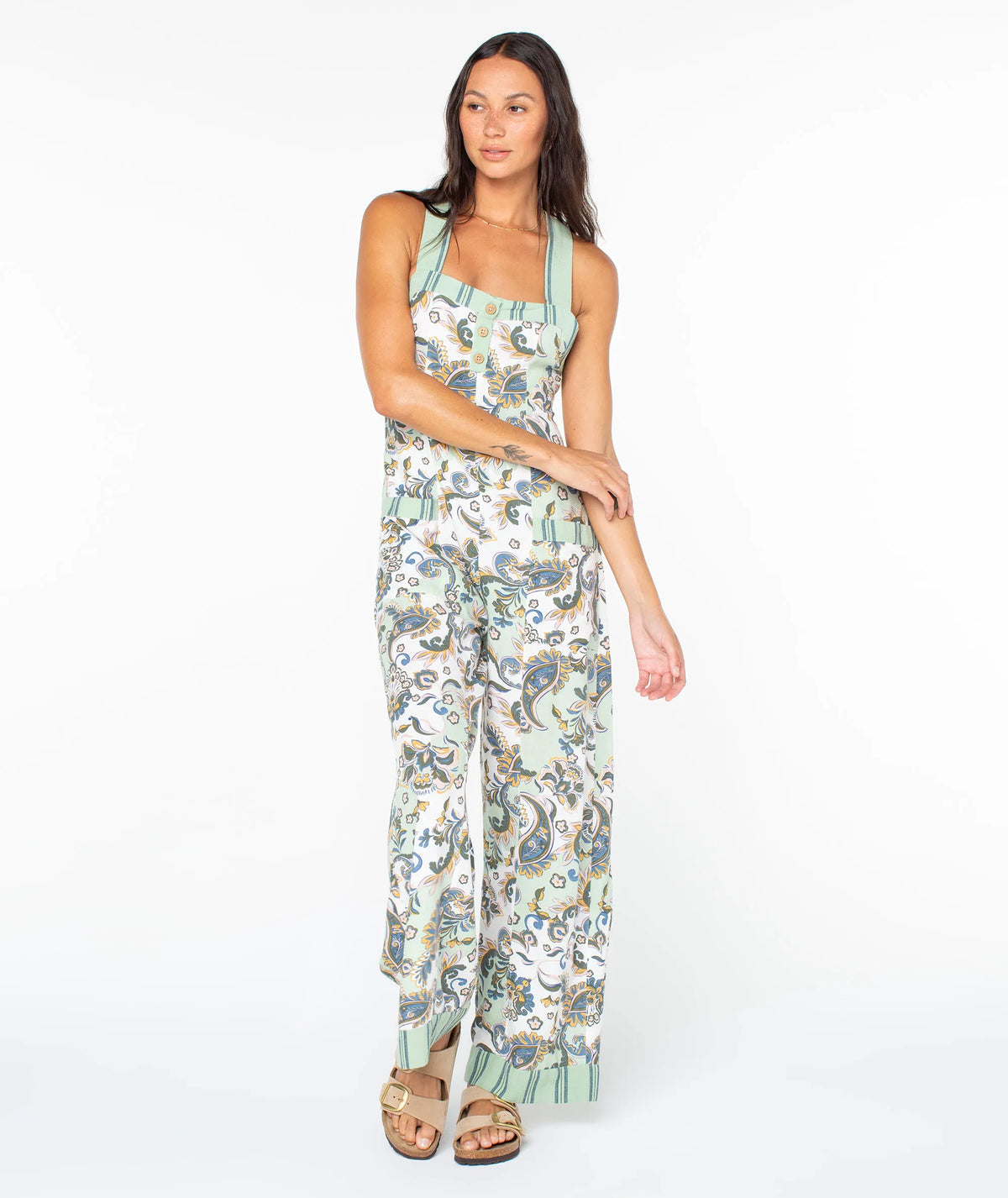 Captains Blue Panama Paisley