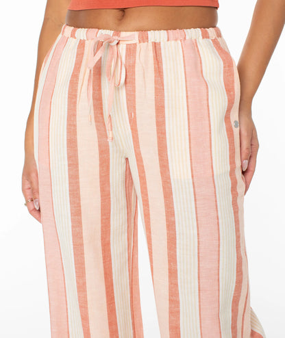 Tropical Peach Boardwalk Stripe
