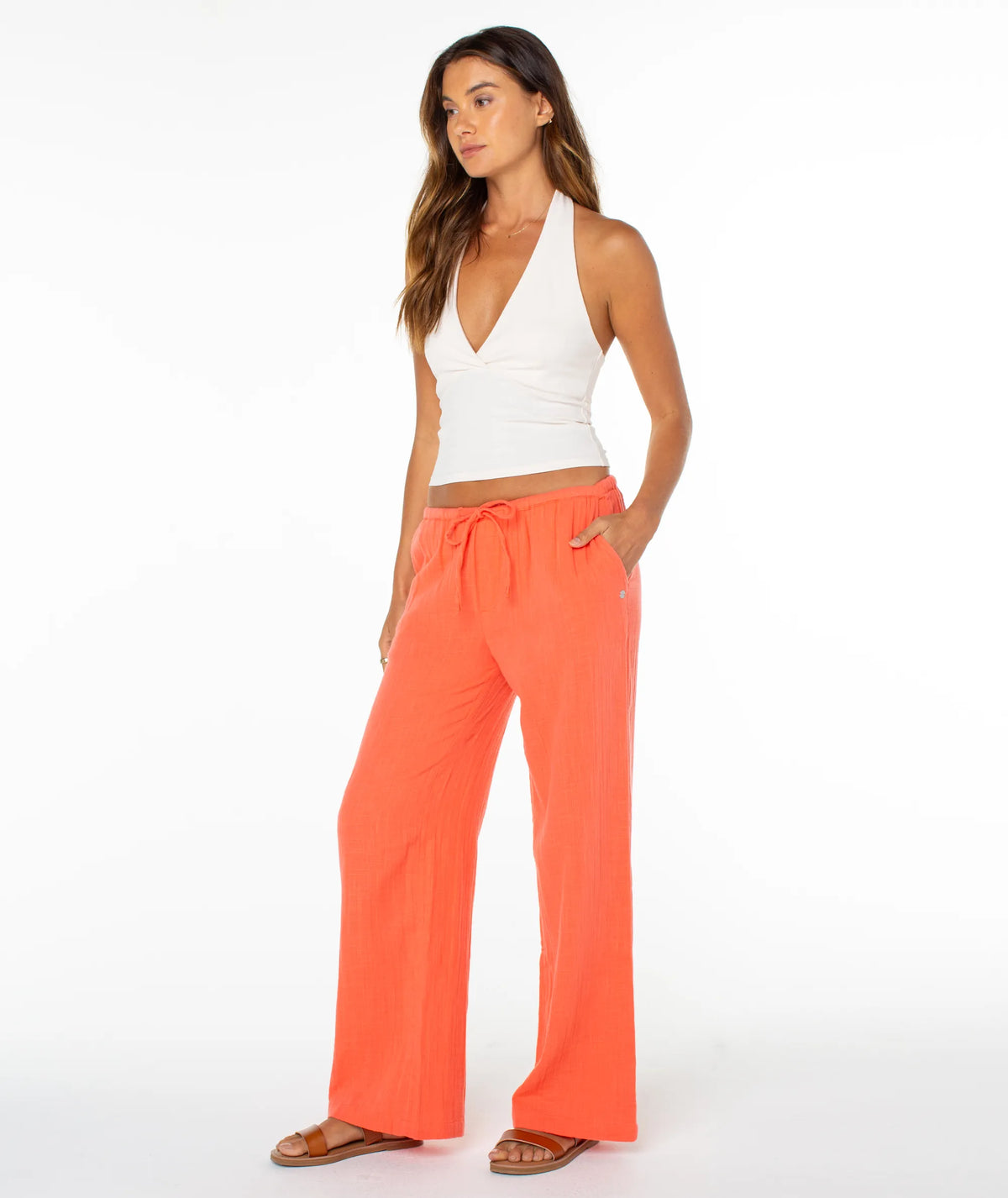 Hot Coral Solid