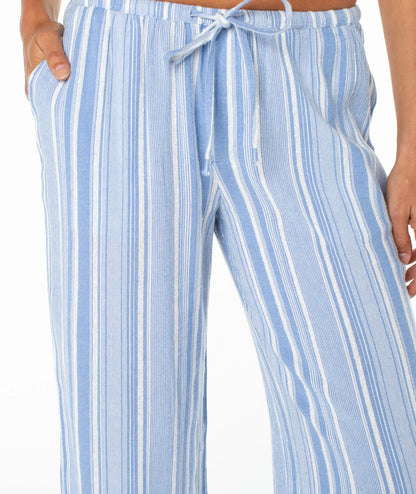 Cornflower Blue Coastline Stripe