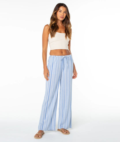 Cornflower Blue Coastline Stripe