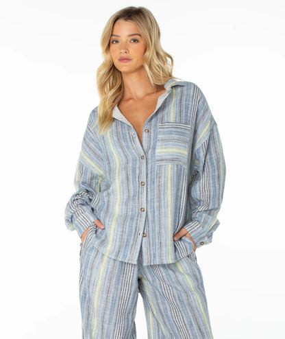 Mood Indigo Coastline Stripe