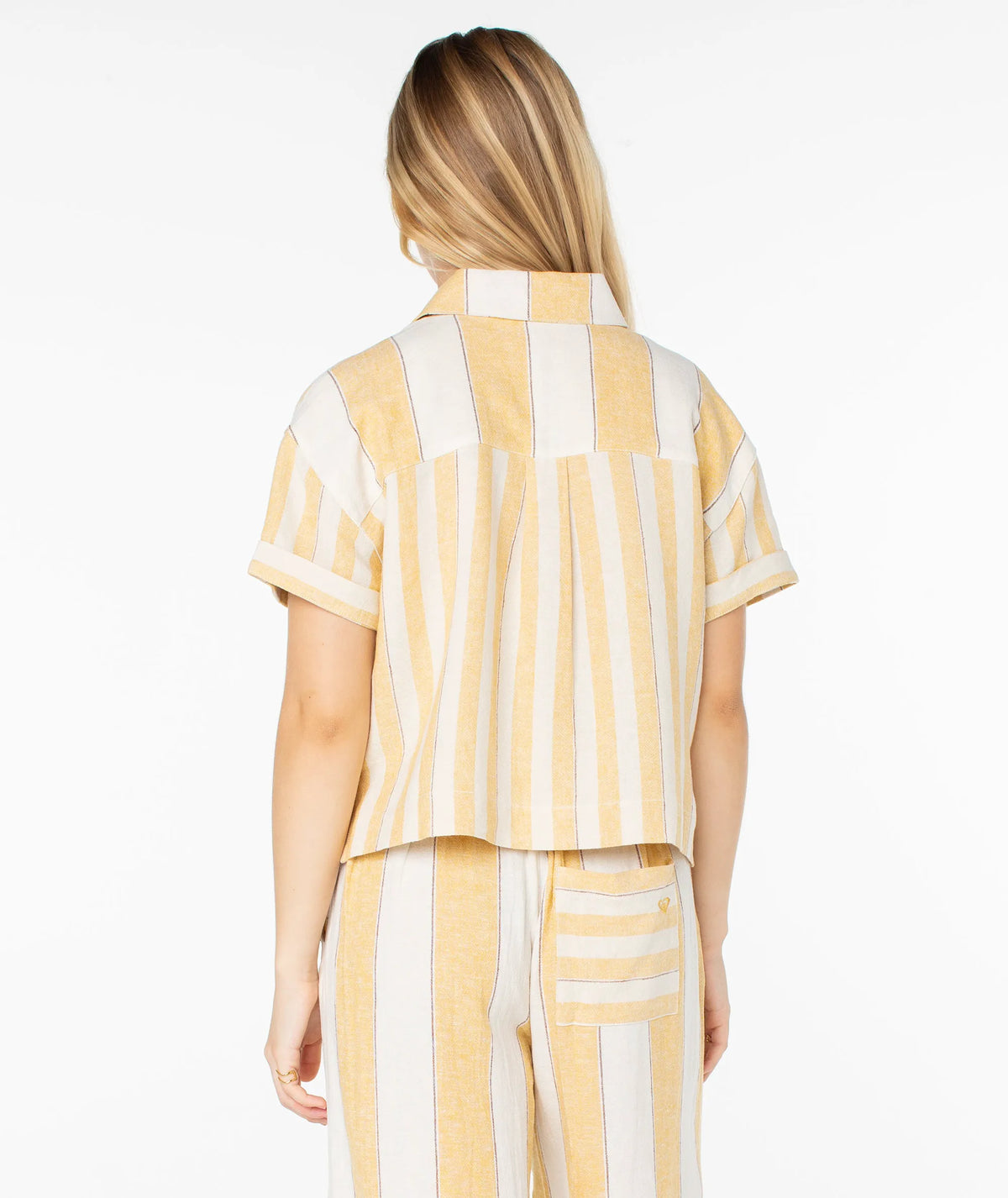 Amber Gold Horizon Stripe