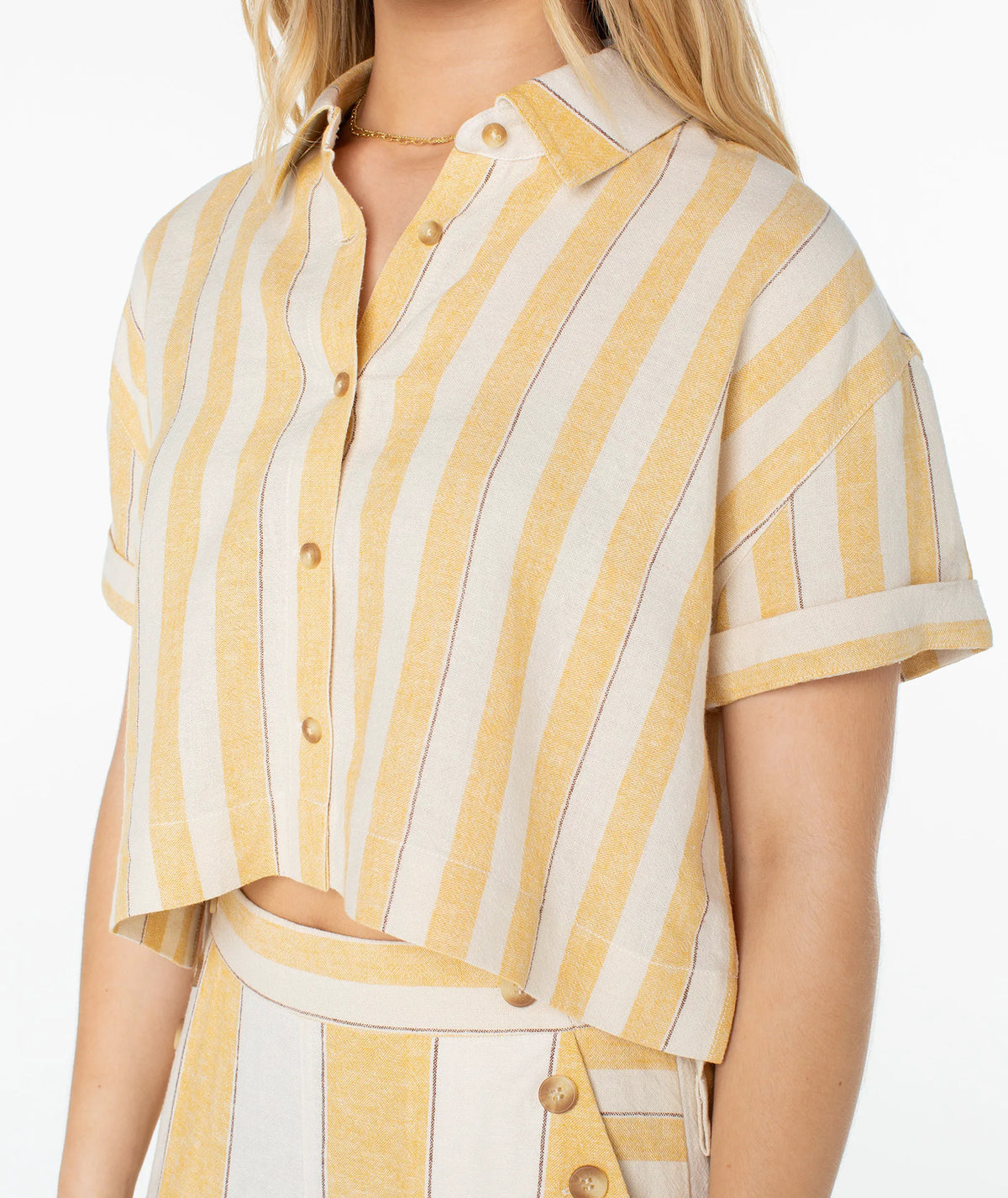 Amber Gold Horizon Stripe