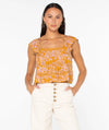 Buckthorn Brown Frangipani Floral