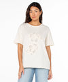 Parchment Hibiscus Cut Out
