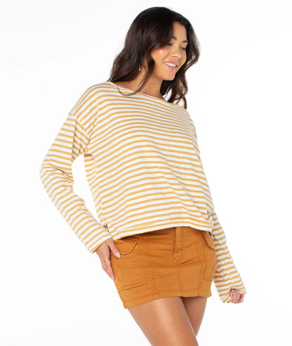 Curry Jail Bird Horisantal Stripe