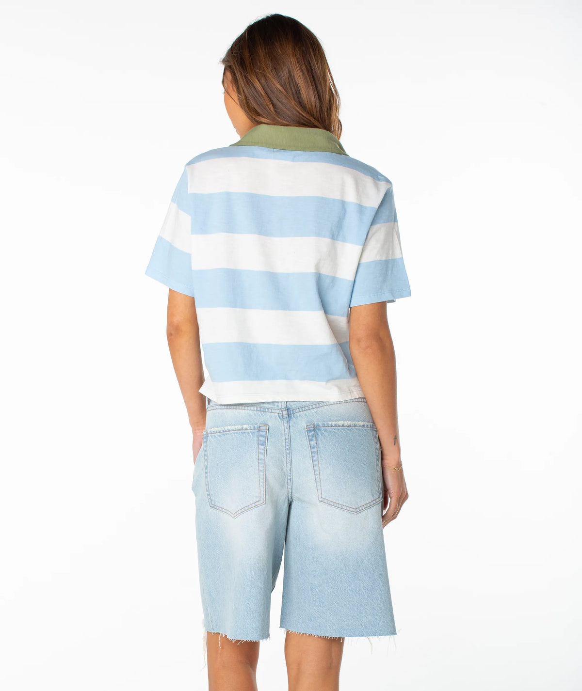 Cerulean Rugby Stripe
