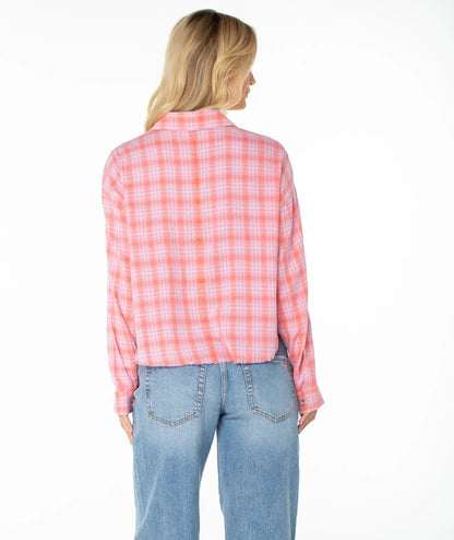 Camellia Sunburst Plaid