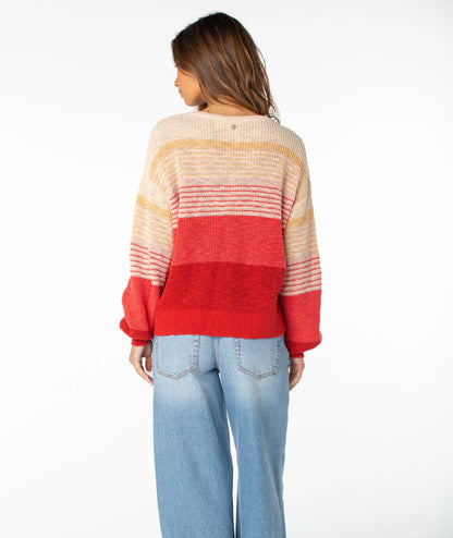 Ginger Spice Beach Goer Stripe