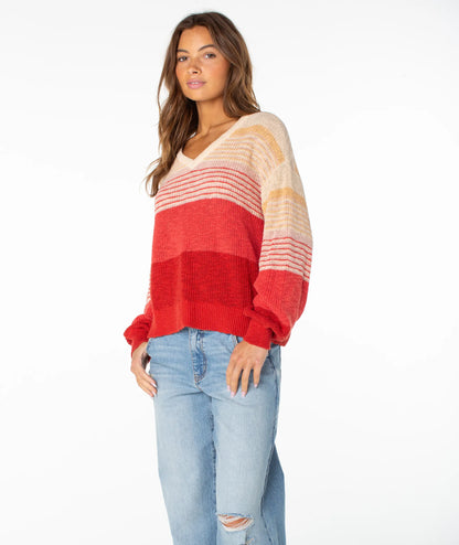 Ginger Spice Beach Goer Stripe