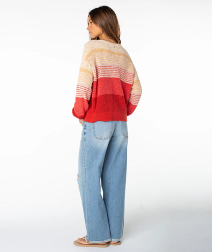 Ginger Spice Beach Goer Stripe