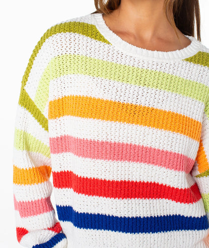 Cloud Dancer Cowabunga Stripe