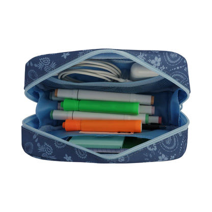 Boho bandana dutch blue