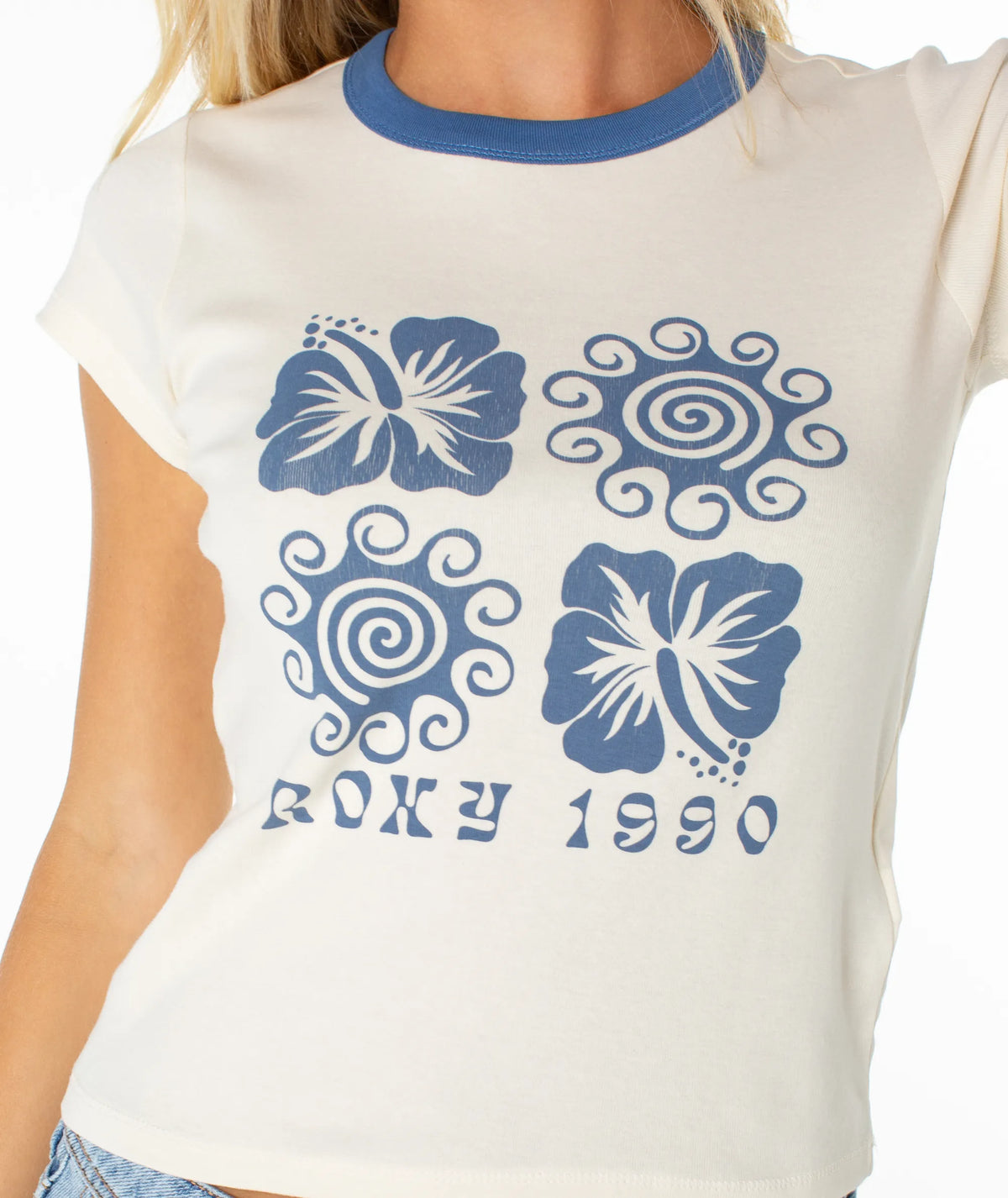 Cloud Dancer Hibiscus Swirl