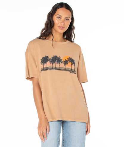Praline Palm Stripe