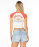Hot Coral Garrett Wave