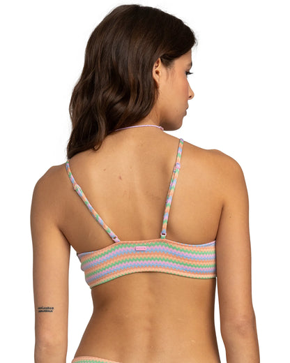 Papaya Navy Stripes