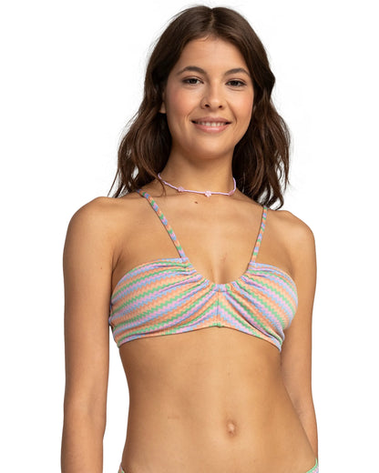Papaya Navy Stripes