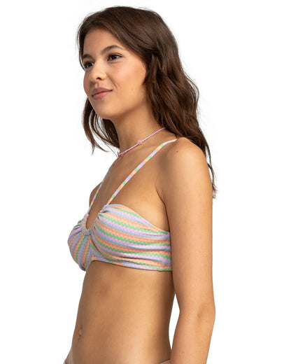 Papaya Navy Stripes