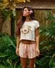 Tropical Peach Boardwalk Stripe
